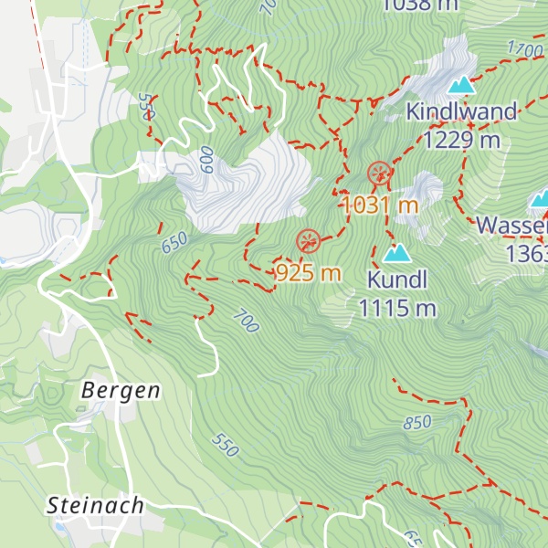 Map of Habererhütte