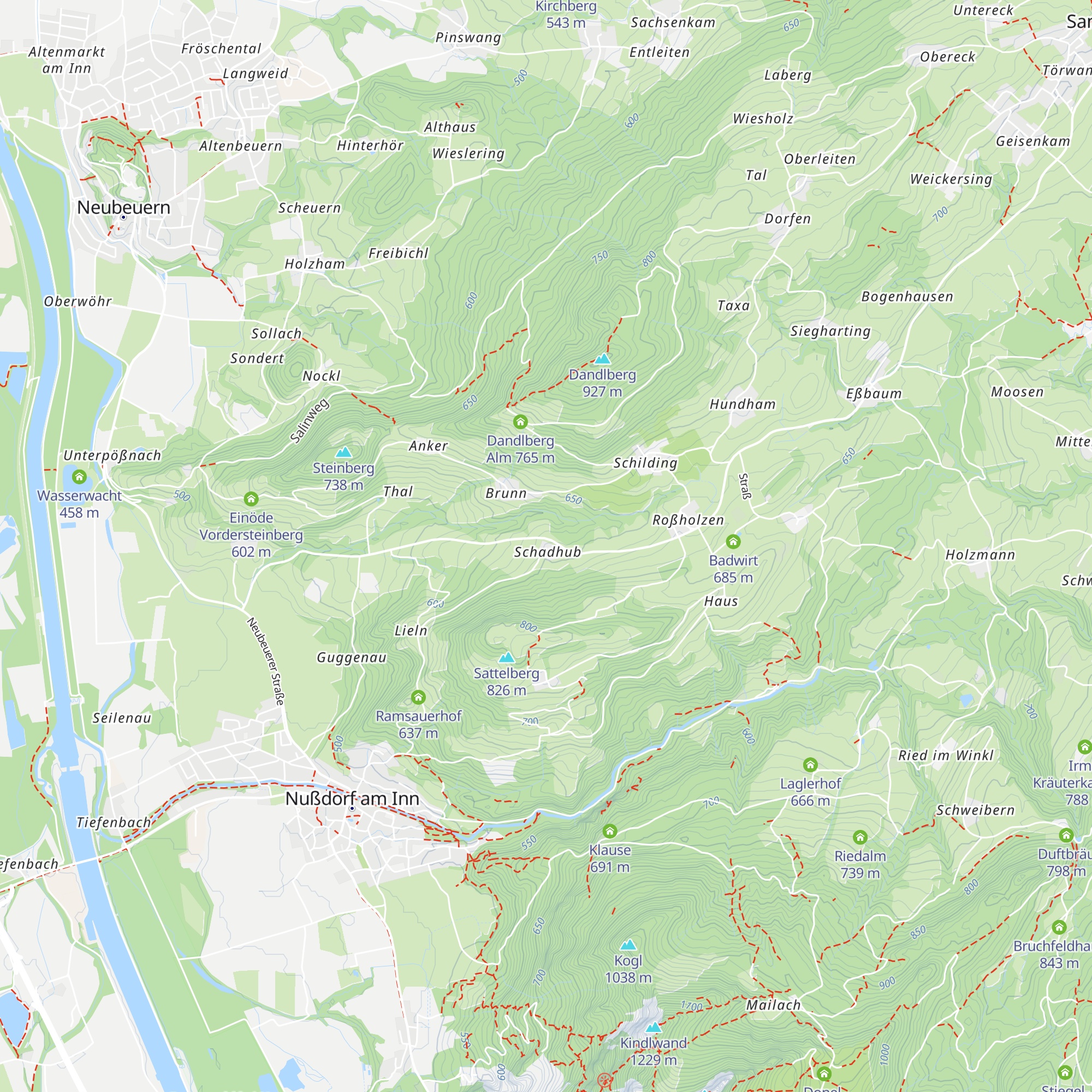 Uhlhof map
