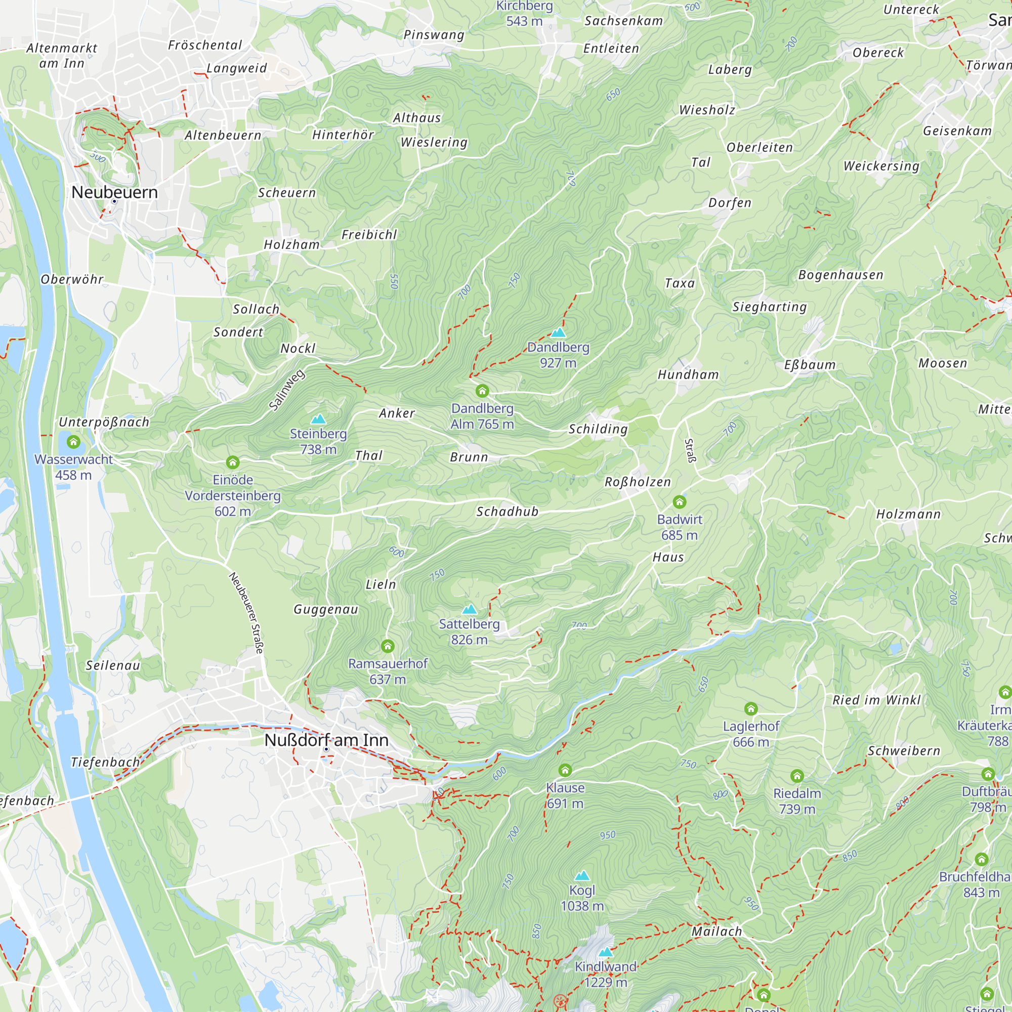 Uhlhof map