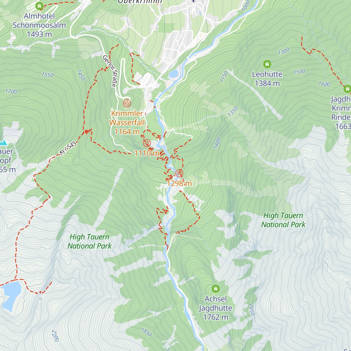 Gasthof Schönangerl map