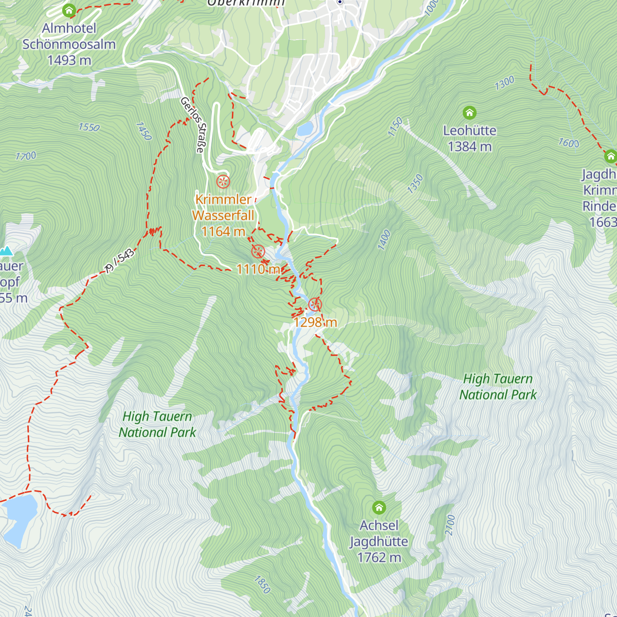Gasthof Schönangerl map