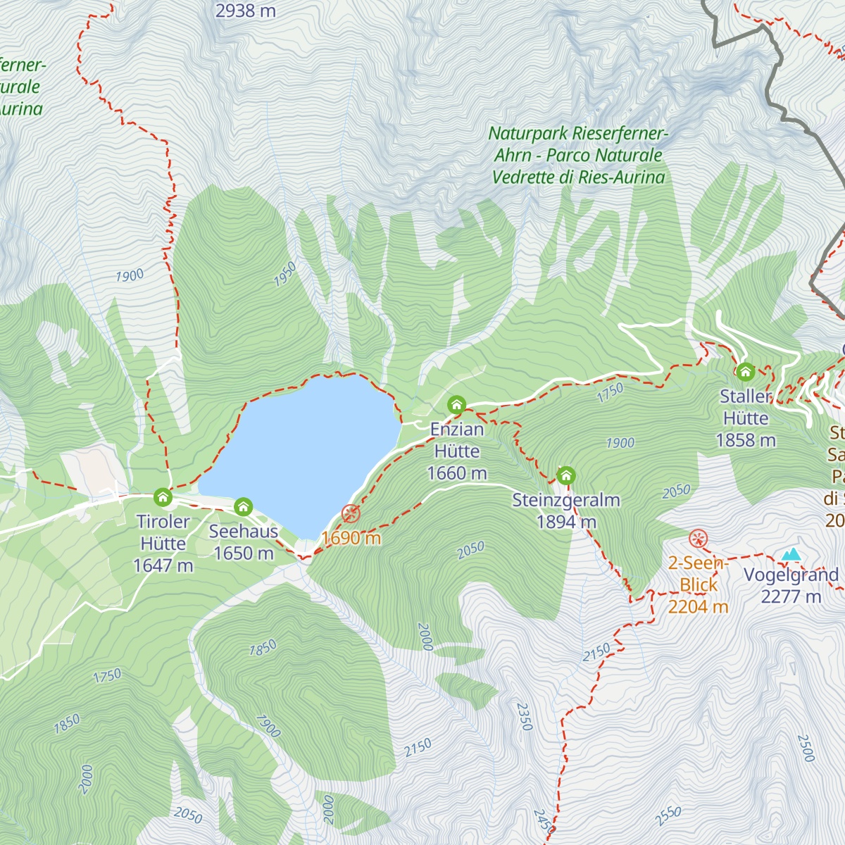 Seerestaurant map