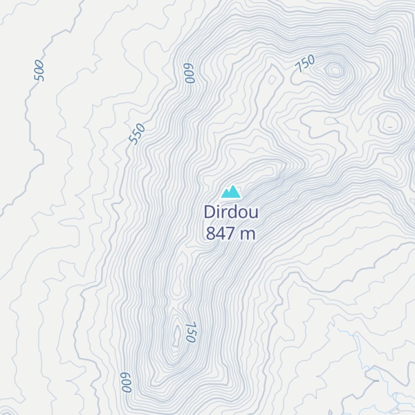 Map of Hossēre-Dirdū