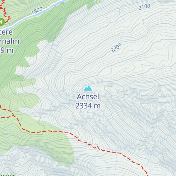 Map of Achsel