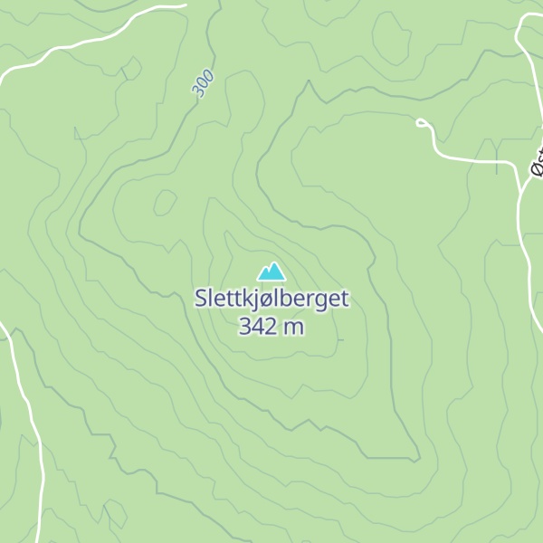 Map of Slettkjølberget