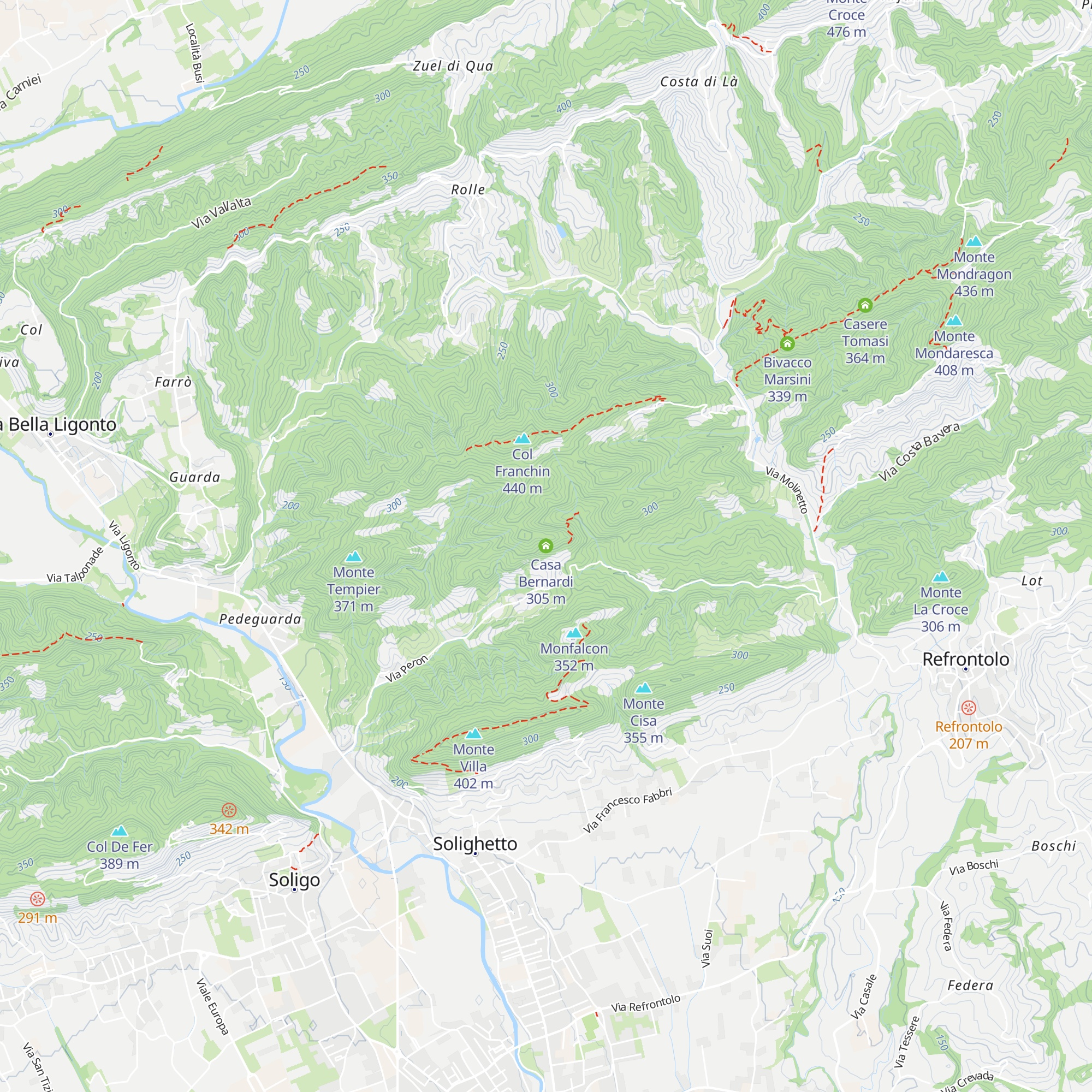 Casa Bernardi map