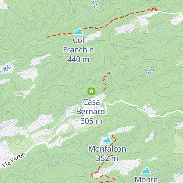 Map of Casa Bernardi