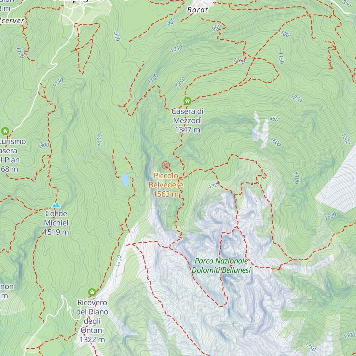 Rifugio Giovanni Angelini map
