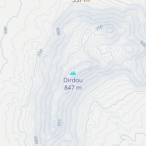 Map of Dirdou