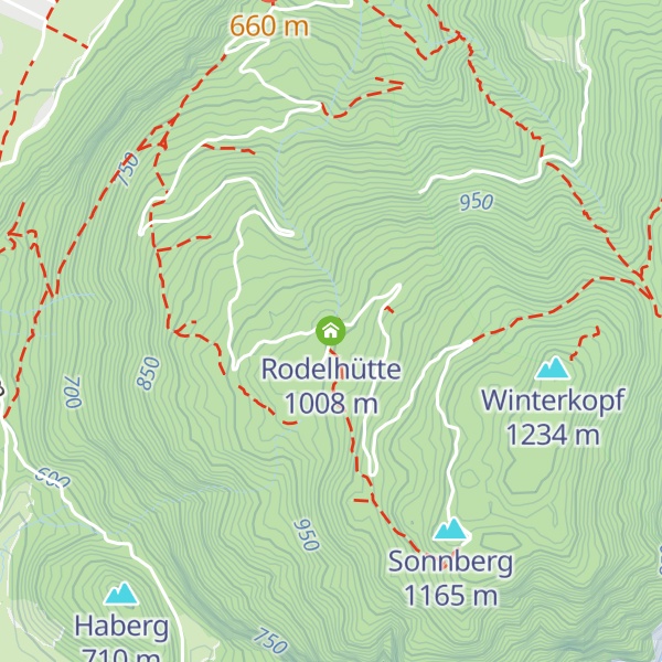 Map of Rodelhütte