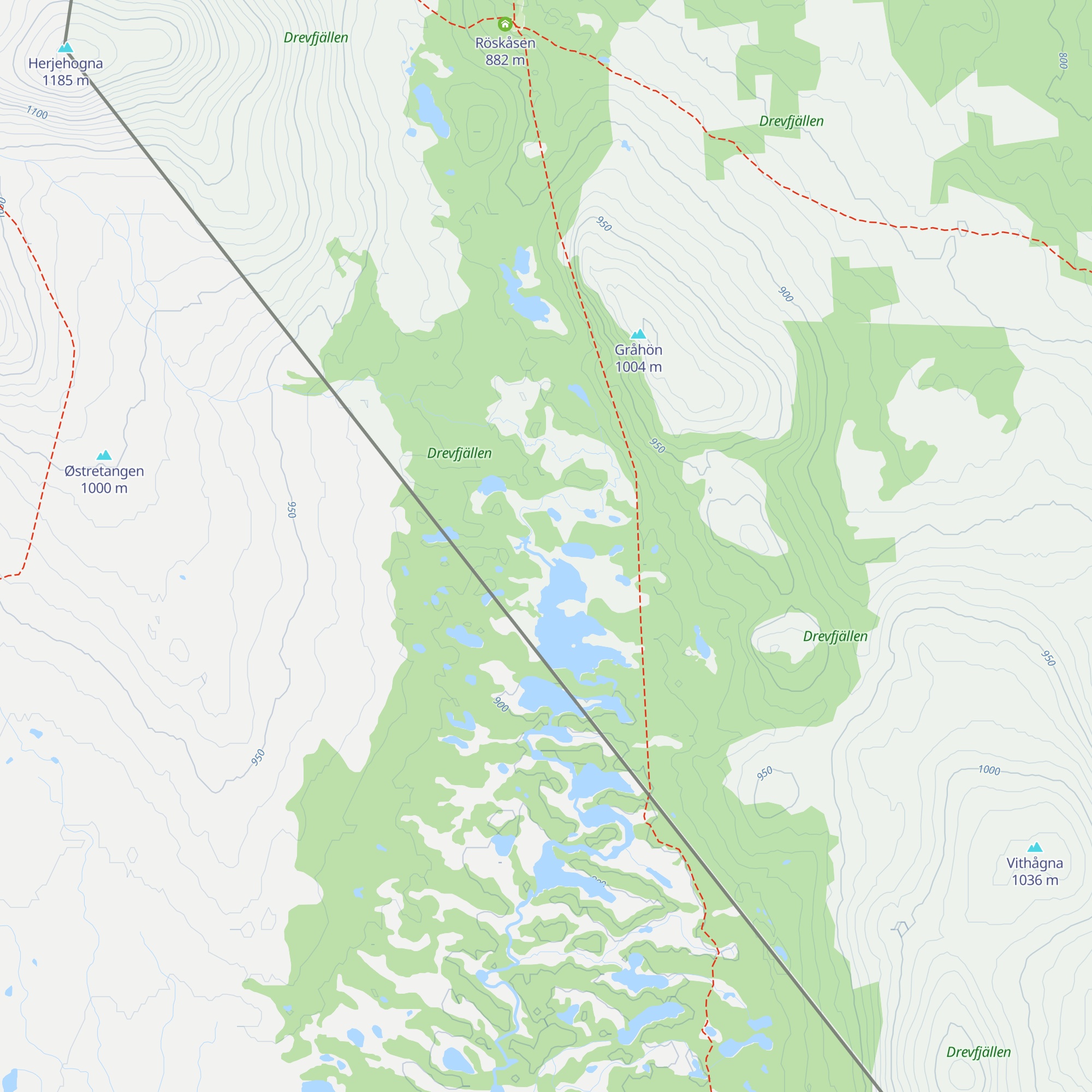 Nordsjökojan map