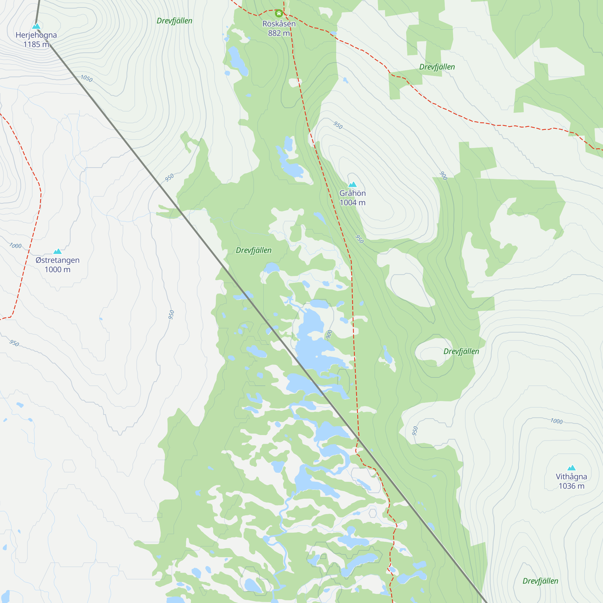 Nordsjökojan map