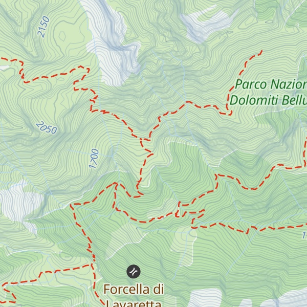 Map of Bivacco Dal Mas