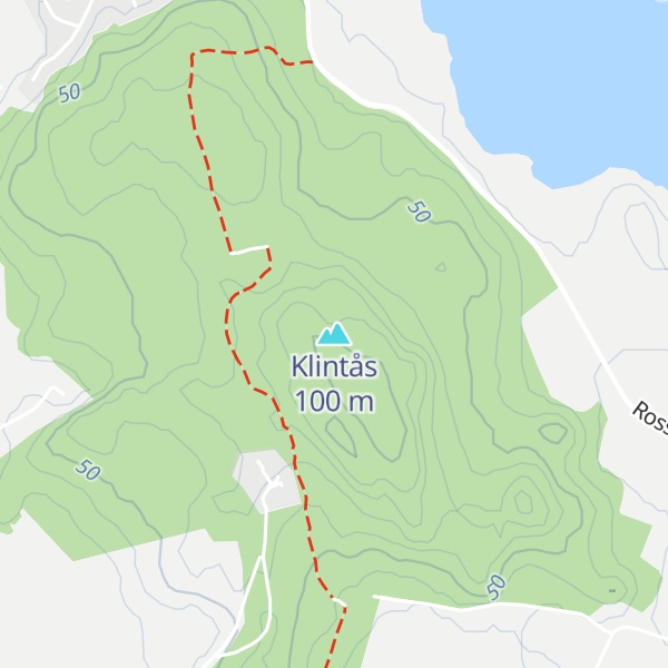 Map of Klintås