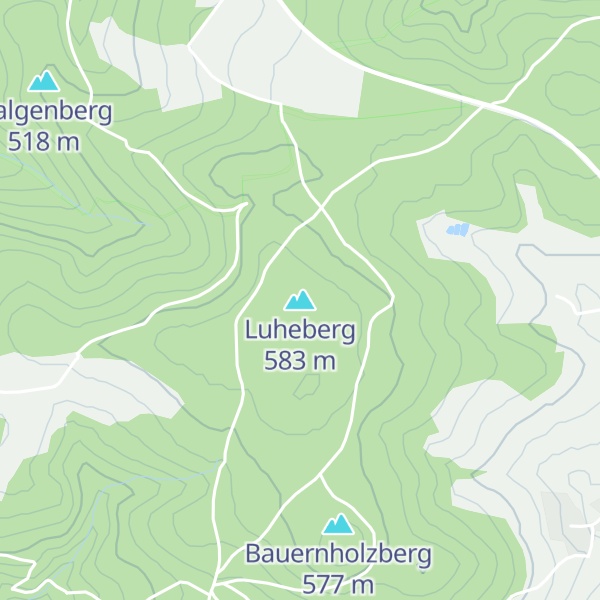 Map of Luheberg