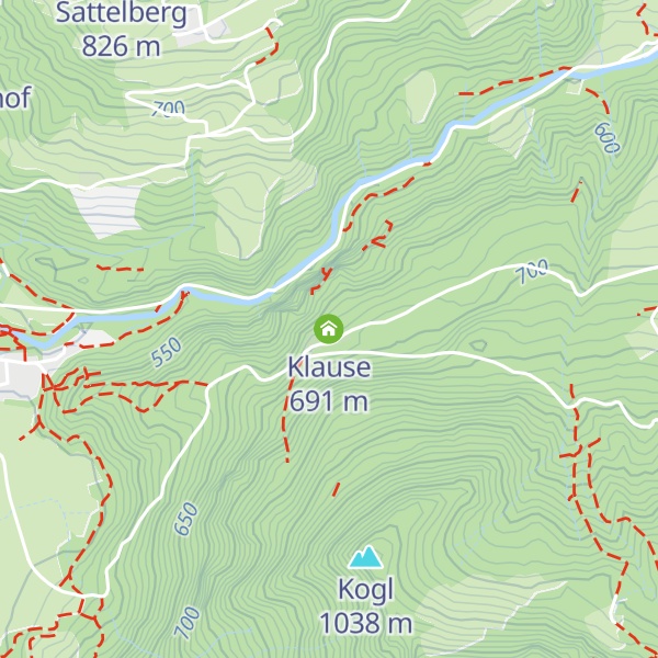 Map of Klause