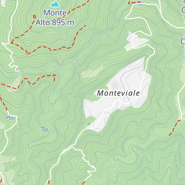 Map of Monte Viale
