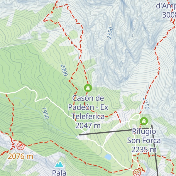 Map of Casón de Padeón - Ex Teleferica