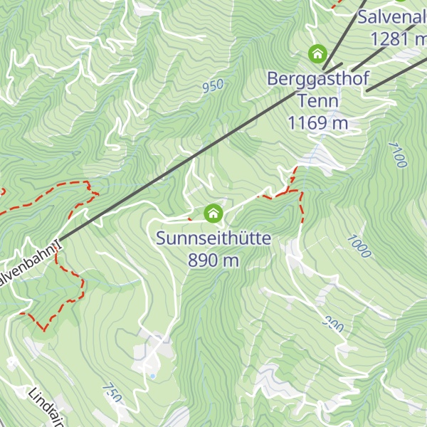 Map of Sunnseithütte
