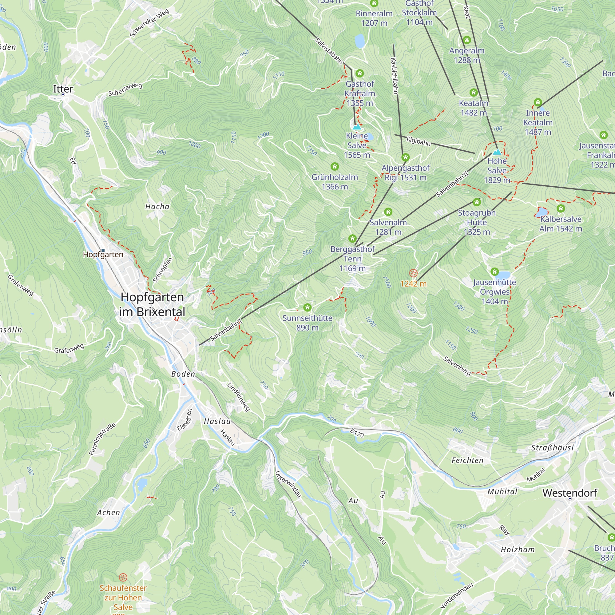 Sunnseithütte map