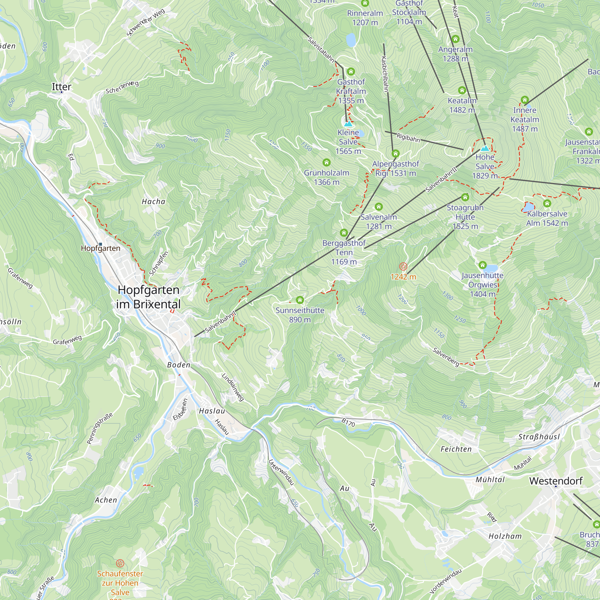 Sunnseithütte map