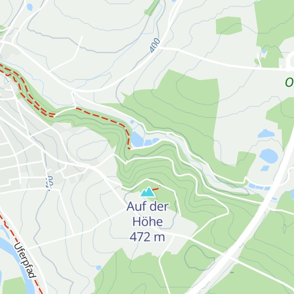 Map of Kehrerweiherhütte