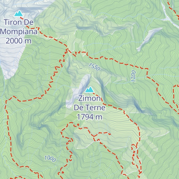 Map of Zimon De Terne