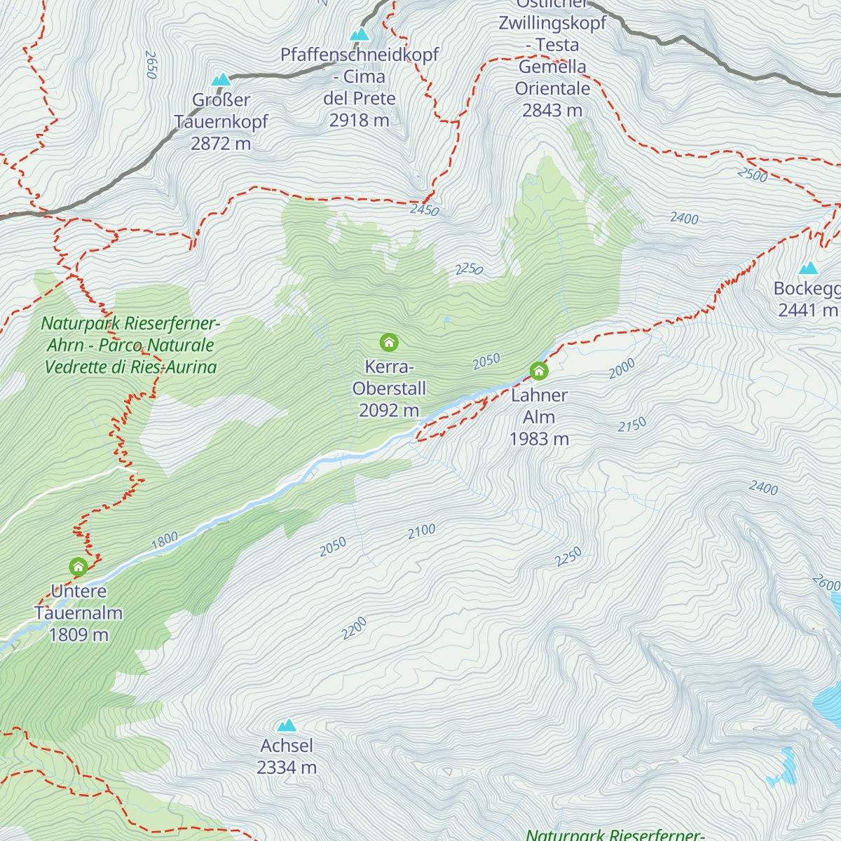 Kehrer Alm map