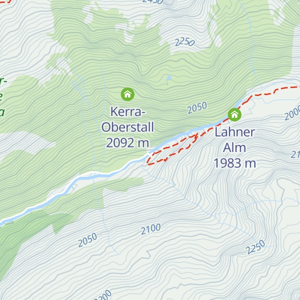 Map of Kehrer Alm