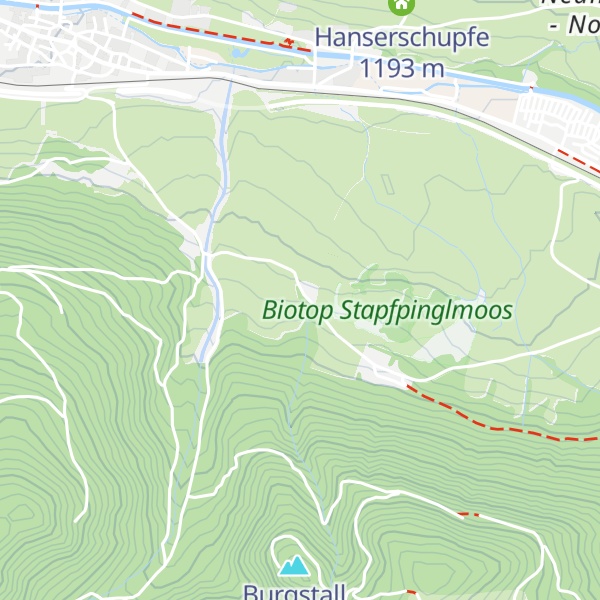 Map of Maistatter Schupfe
