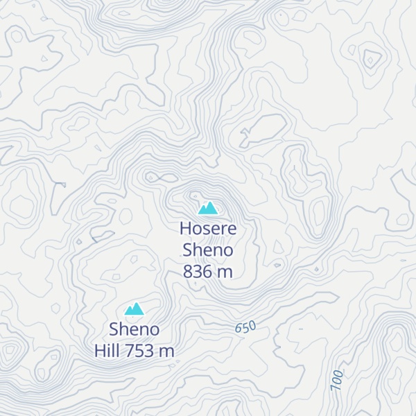 Map of Hosere Sheno