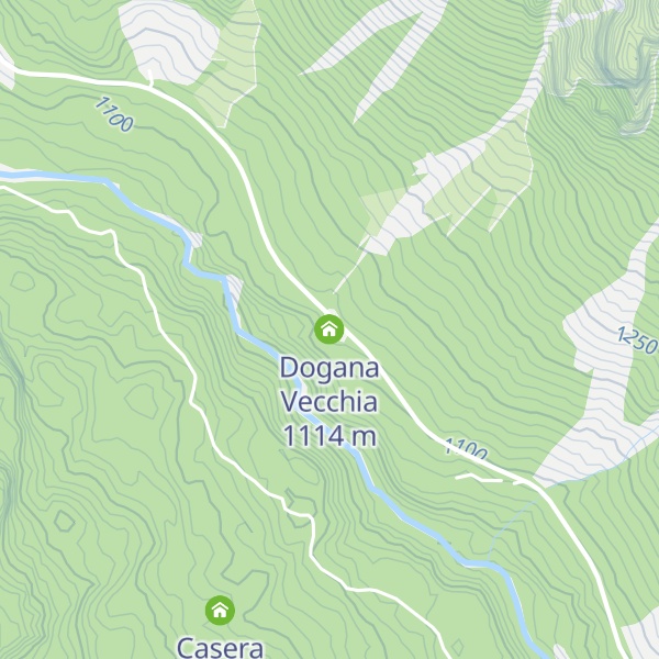 Map of Dogana Vecchia
