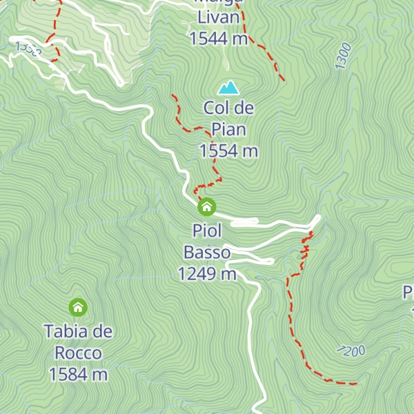 Map of Piol Basso