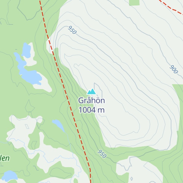 Map of Gråhön