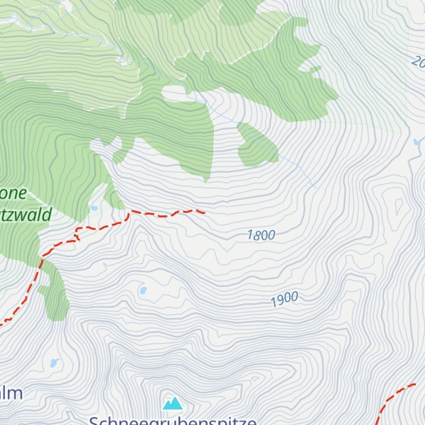 Map of Schneegrubenalm