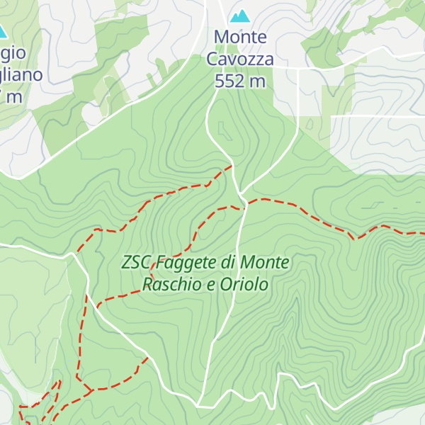 Map of Poggio Stracciacappello