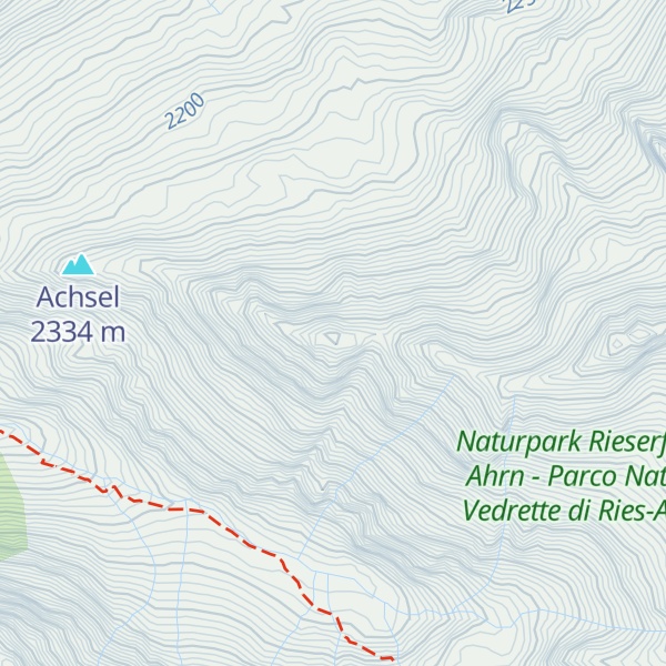 Map of Äußere Hohe Warte