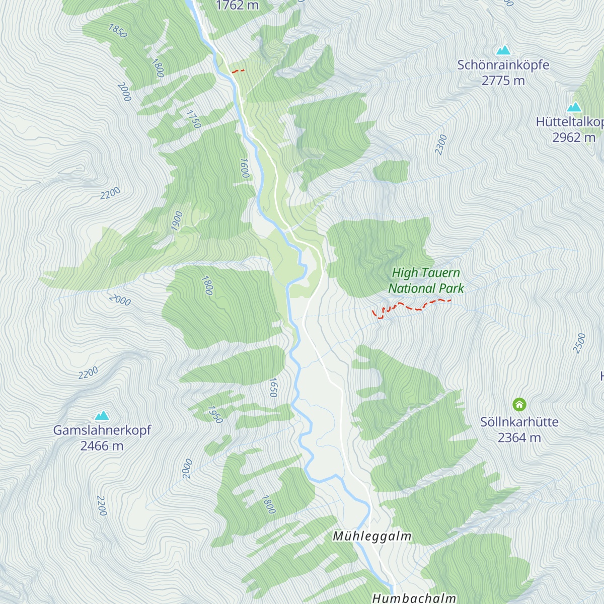 Söllnalm map