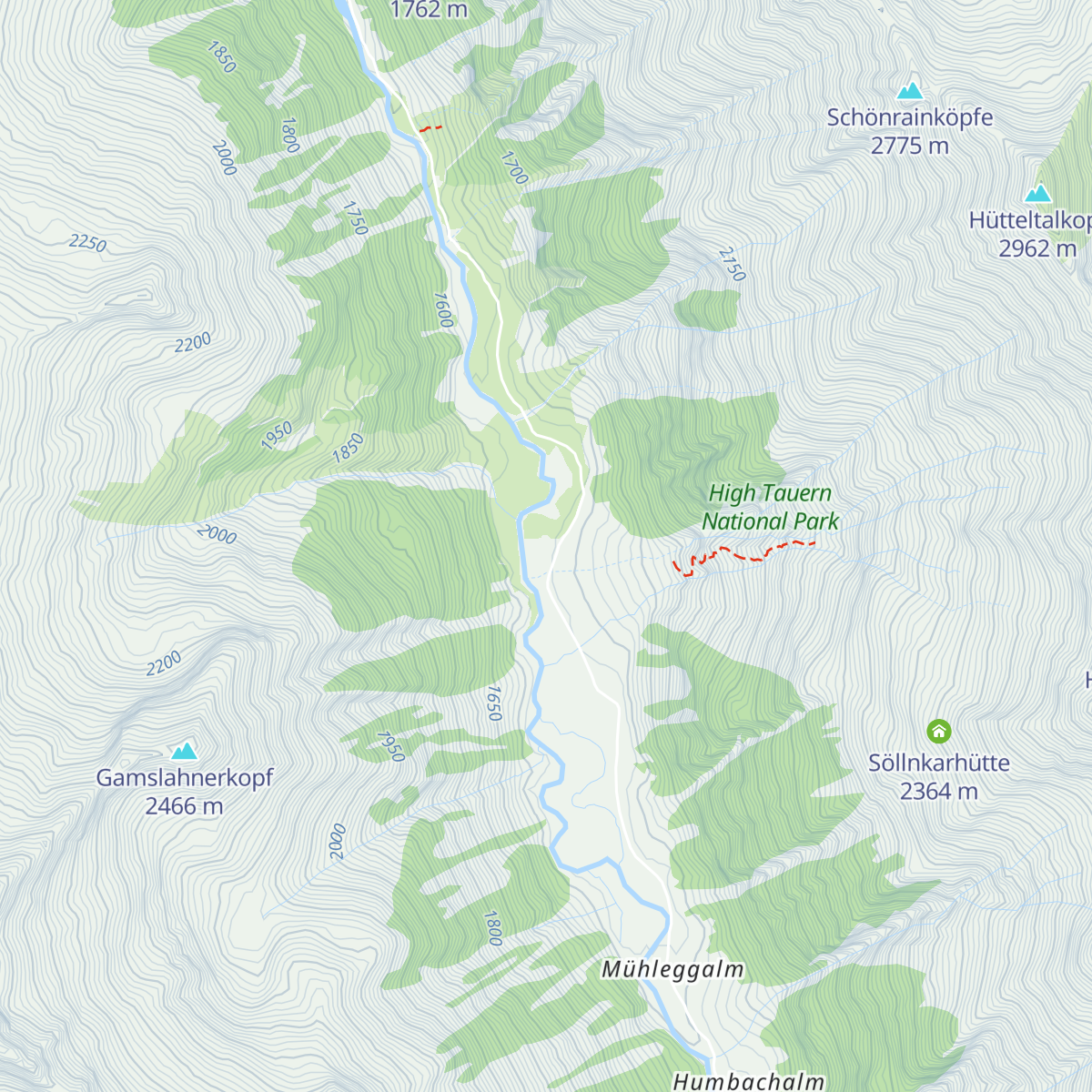 Söllnalm map