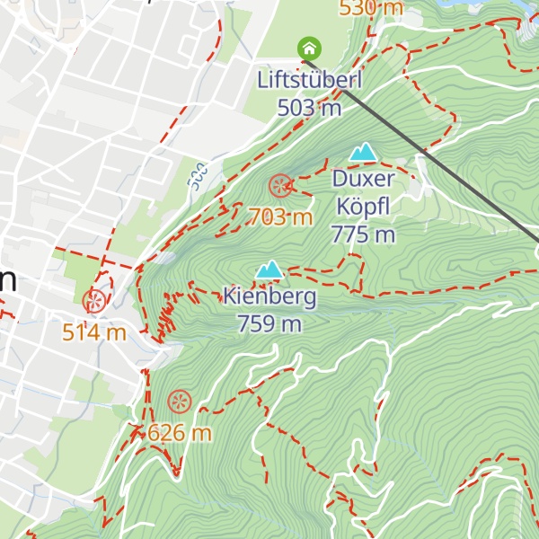 Map of Kienberg