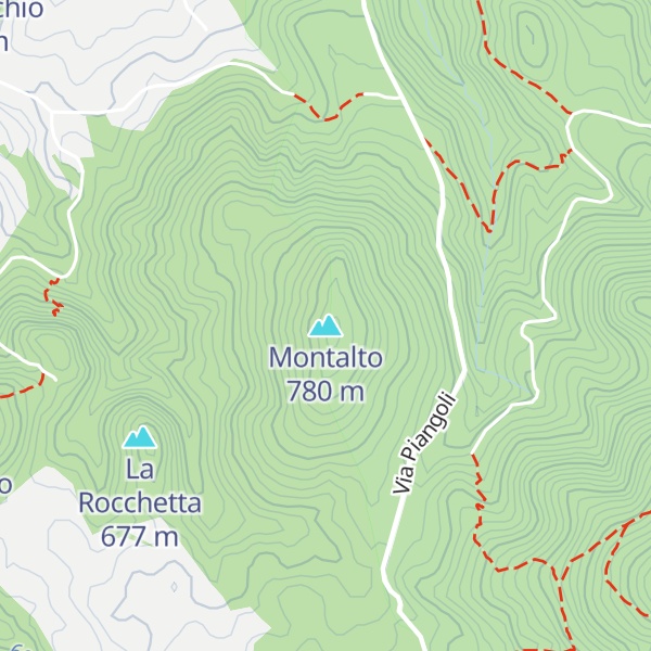 Map of Montalto