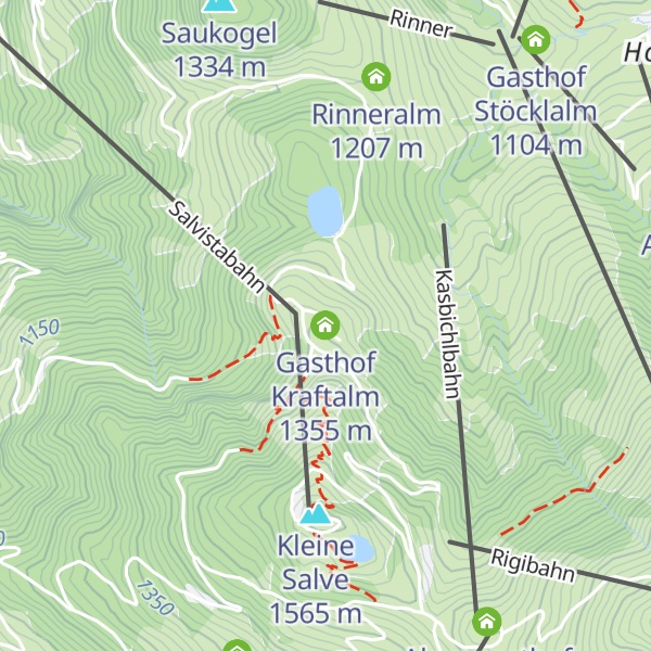 Map of Gasthof Kraftalm