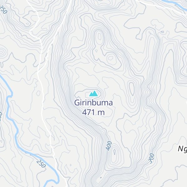 Map of Girinbuma