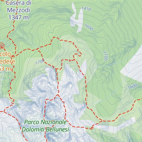 Map of Spiz Belvedere