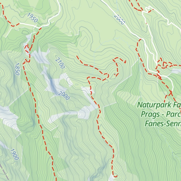 Map of Knollkopf - Col Rotondo dei Canopi