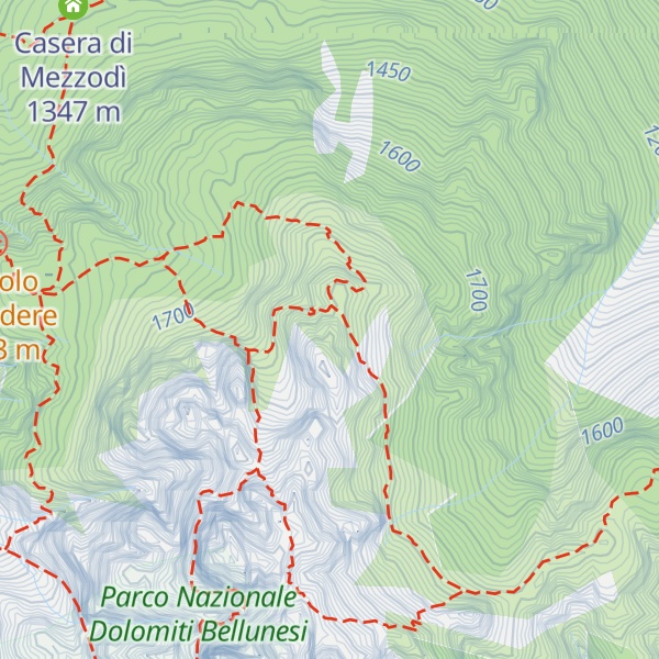 Map of Spiz Piccolo Belvedere