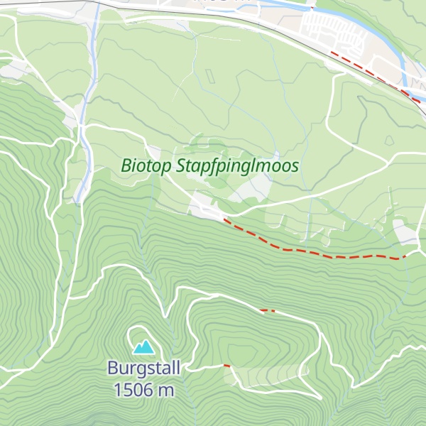 Map of Bad Maistatt - Bagno Pian di Maia