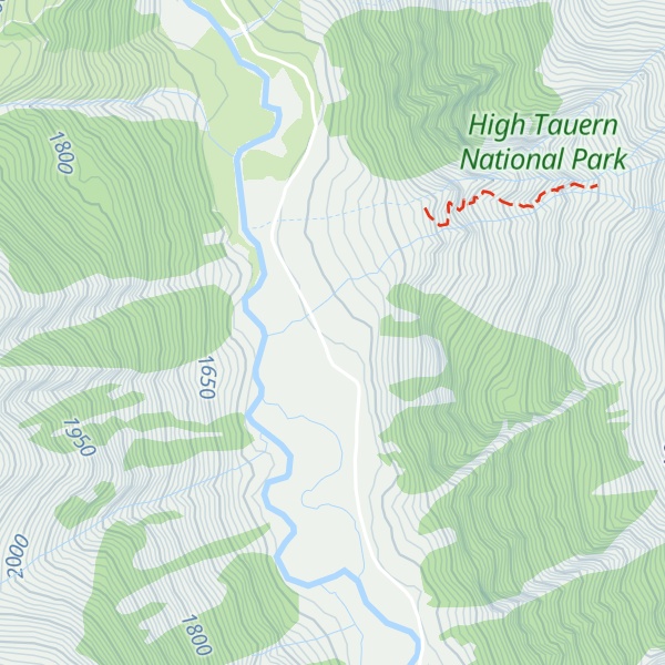 Map of Schöppl Alm