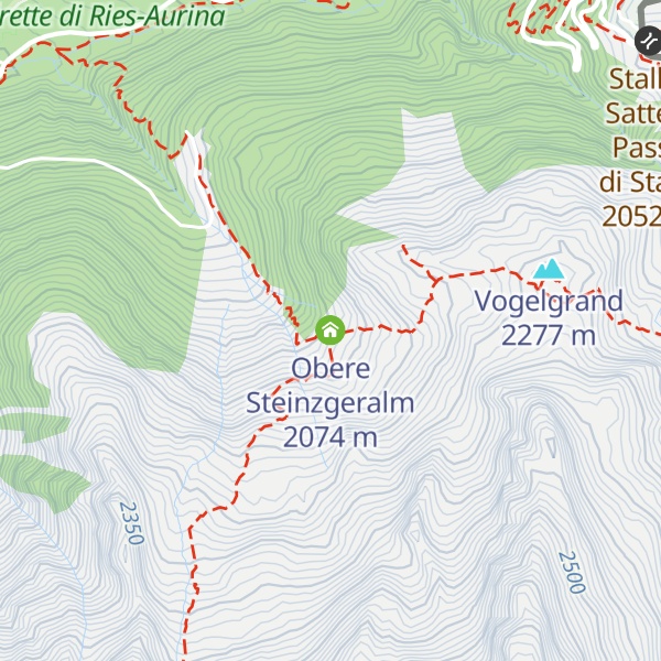 Map of Obere Steinzgeralm