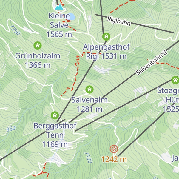 Map of Salvenalm